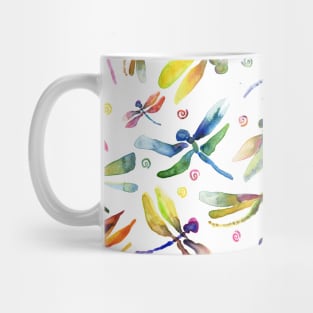 Watercolor Dragonfly Mug